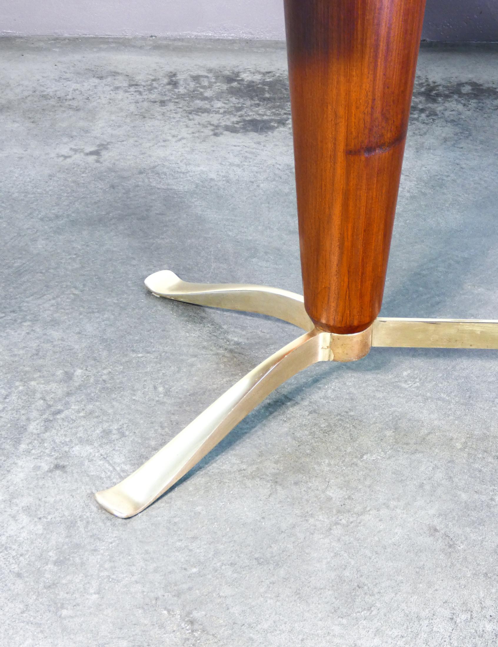 Table de salle à manger, design Vittorio DASSI. Italie, années 50 Bon état - En vente à Torino, IT