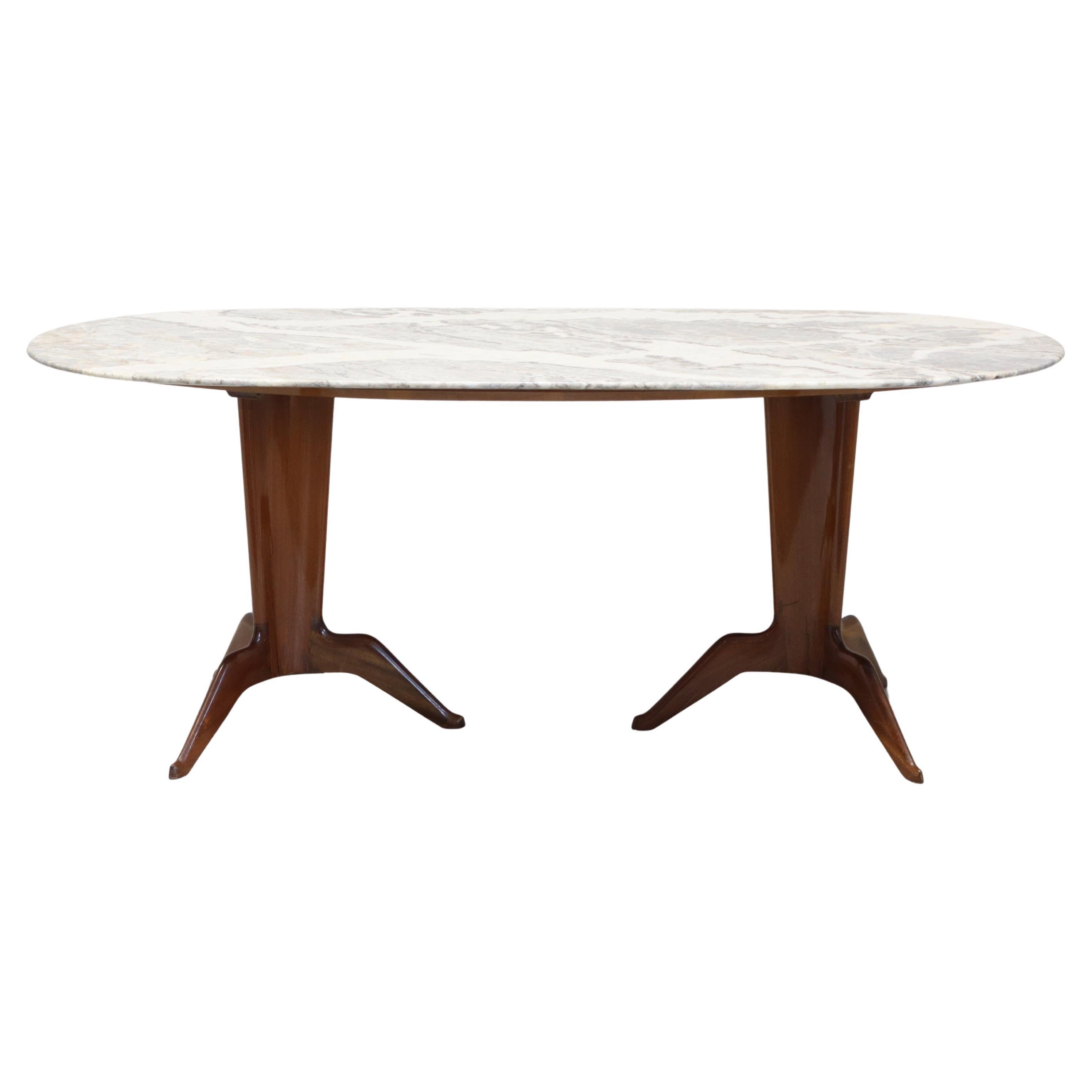 Tavolo da Pranzo disegnato da Melchiorre Bega 1950 con certificato dell
archivio im Angebot