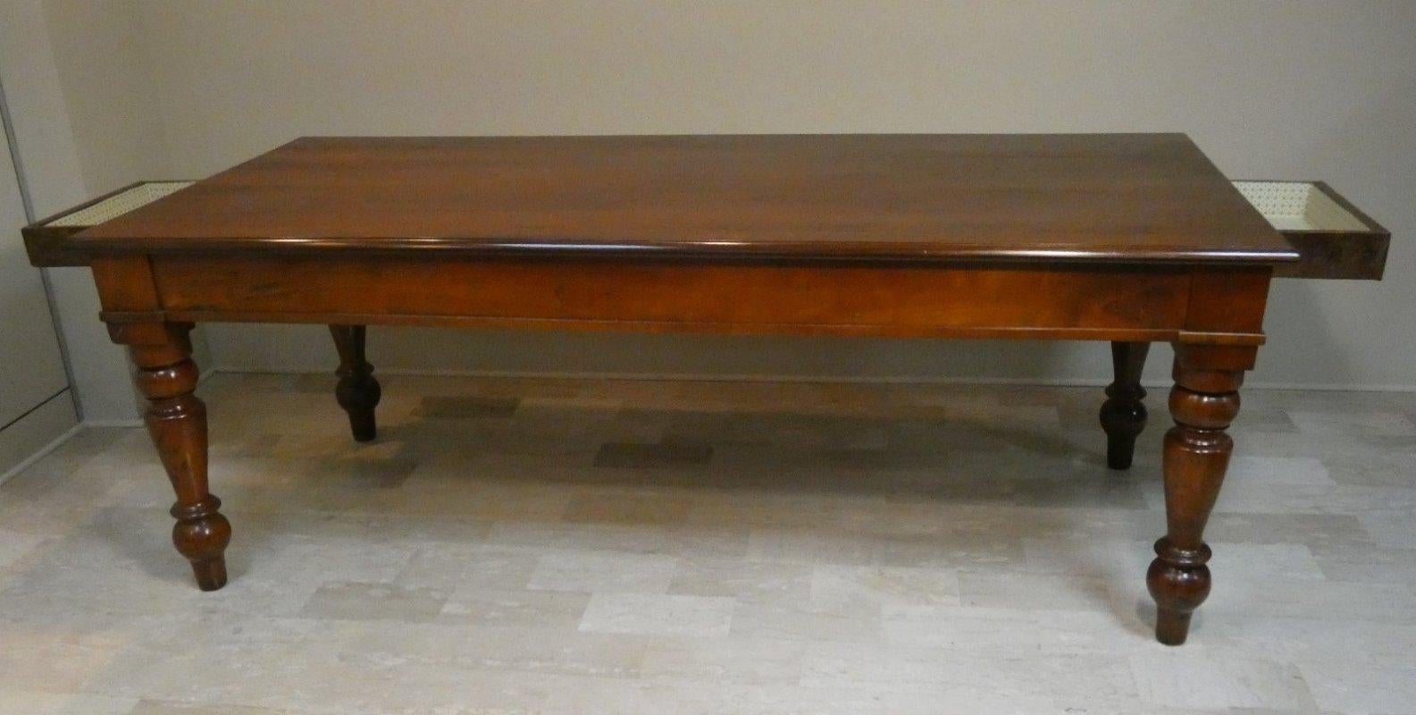 Fait main Table de salle à manger de style Luigi Filippo, Italie, 20e siècle en vente