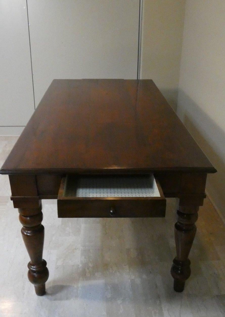 Table de salle à manger de style Luigi Filippo, Italie, 20e siècle Excellent état - En vente à modena, Emilia-Romagna