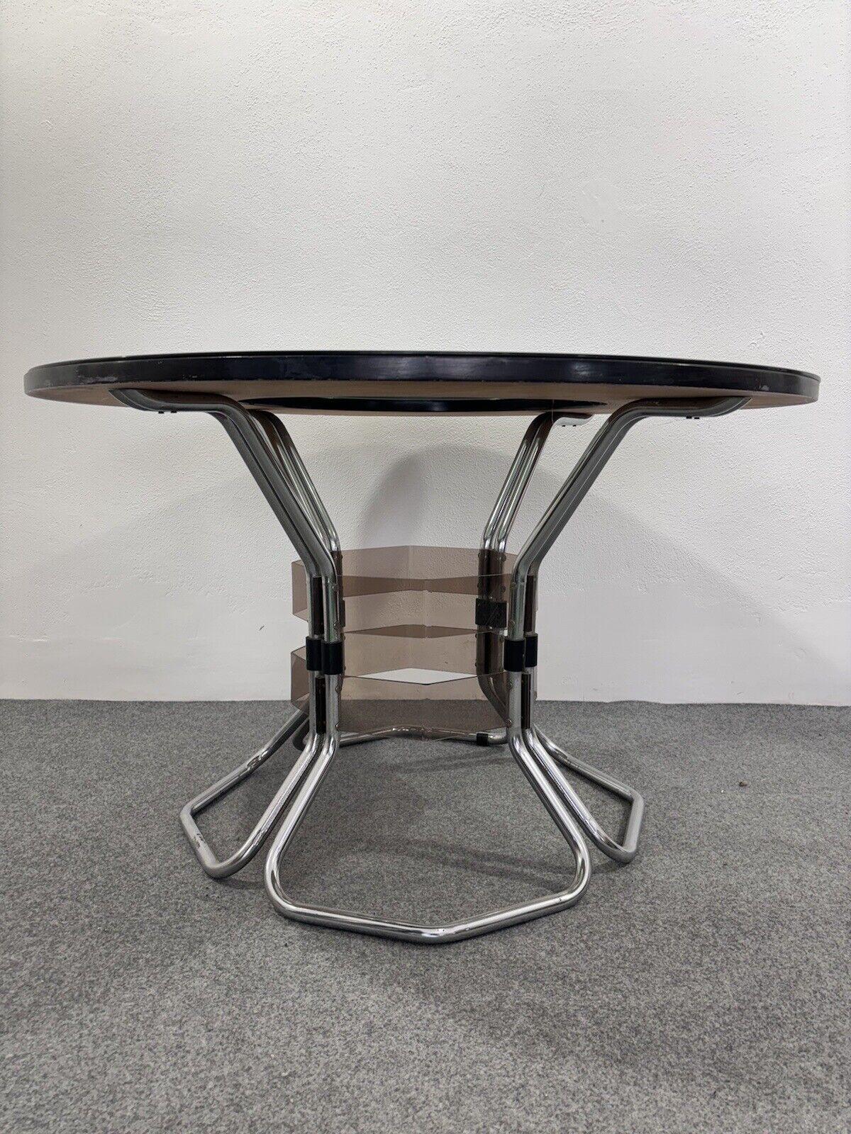Dining Table Multi Material Design Modern Decoration 1970s In Good Condition For Sale In Taranto, IT