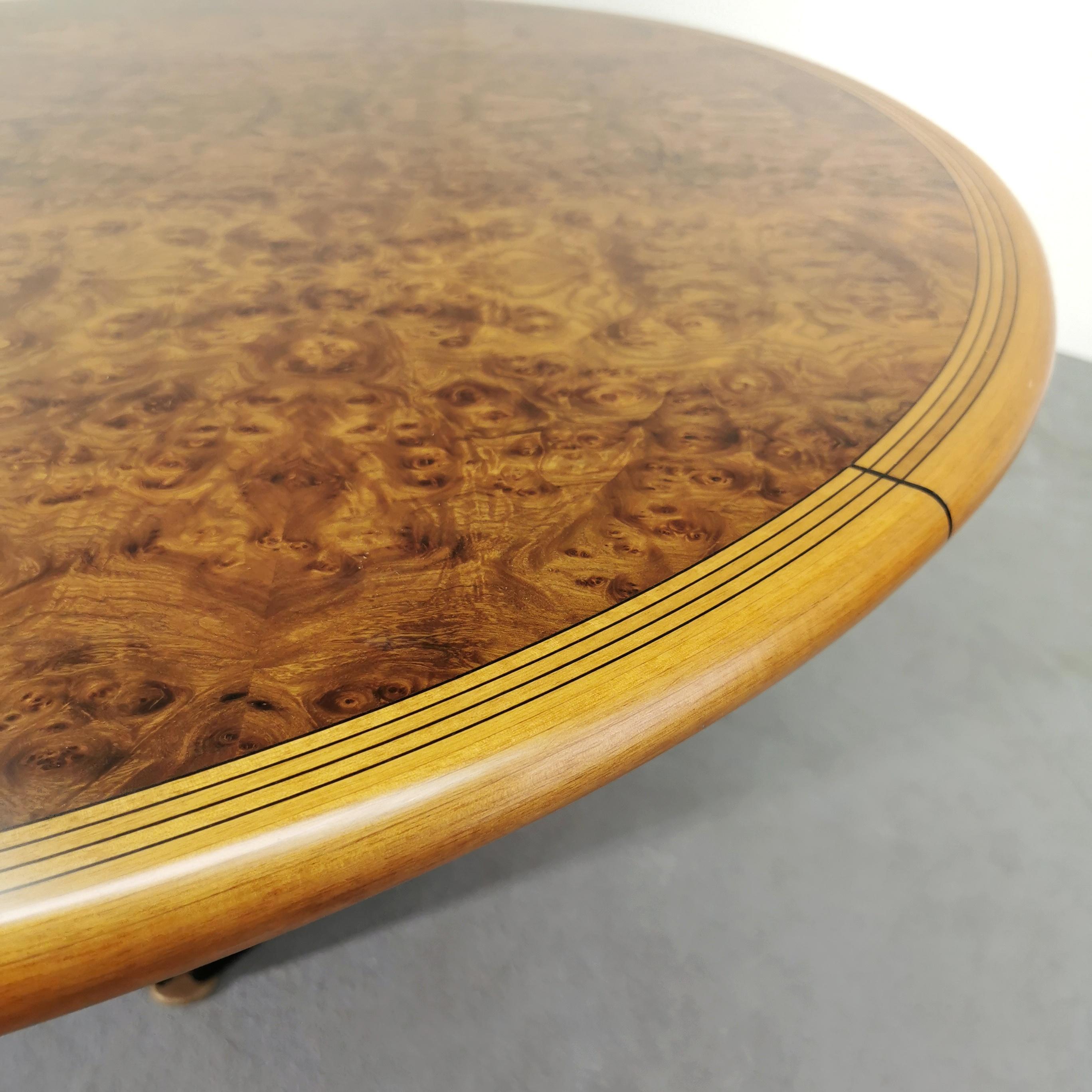 20th Century mAXALTO table de salle à manger ovale par Afra et Tobia Scarpa série Artona en vente