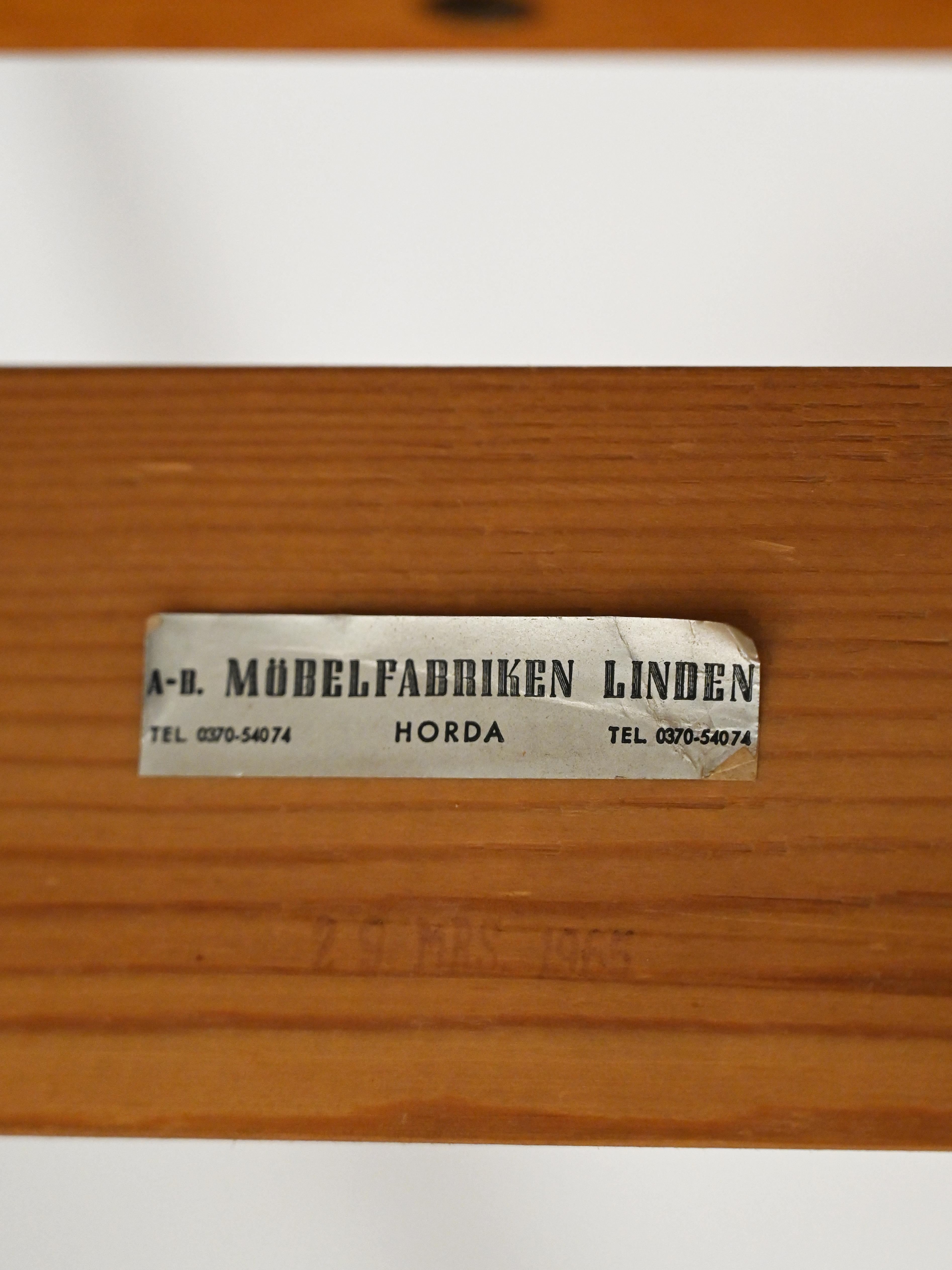 Teck Tavolo da pranzo quadrato svedese in teak, anni 60 en vente