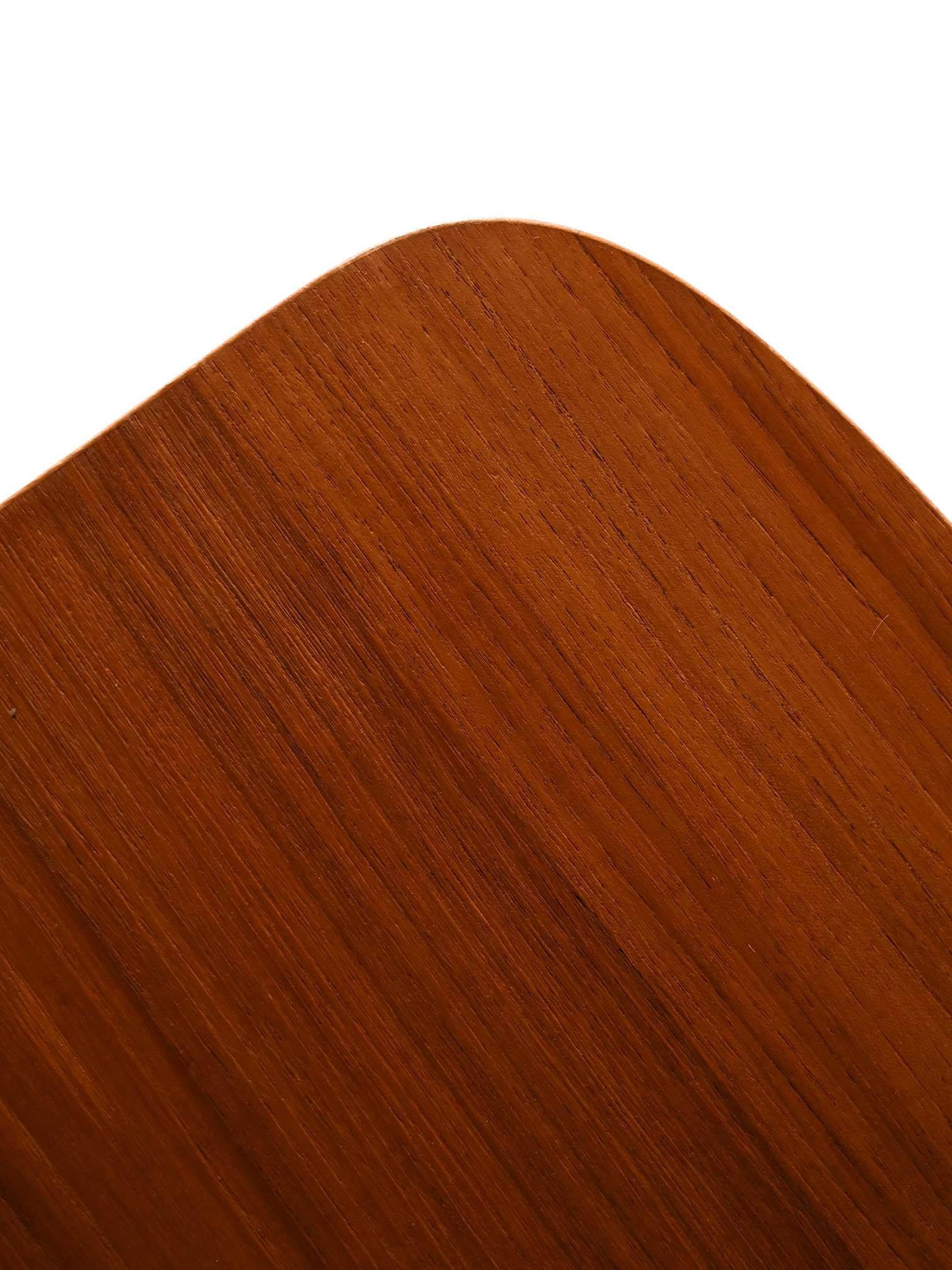 Teak Scandinavian 1950s dining table For Sale