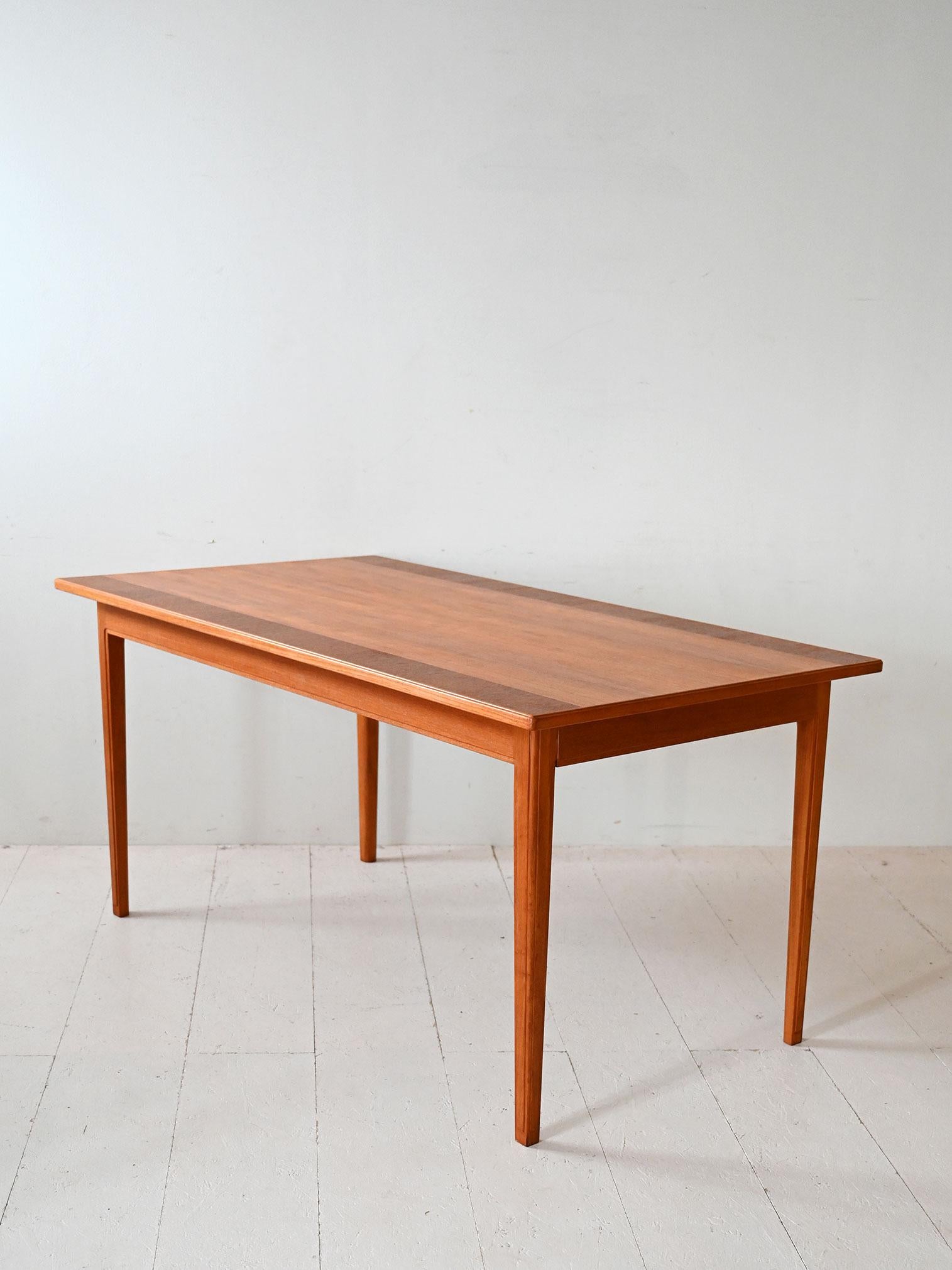 Scandinavian dining table by Carl Malmsten In Good Condition For Sale In Brescia, IT