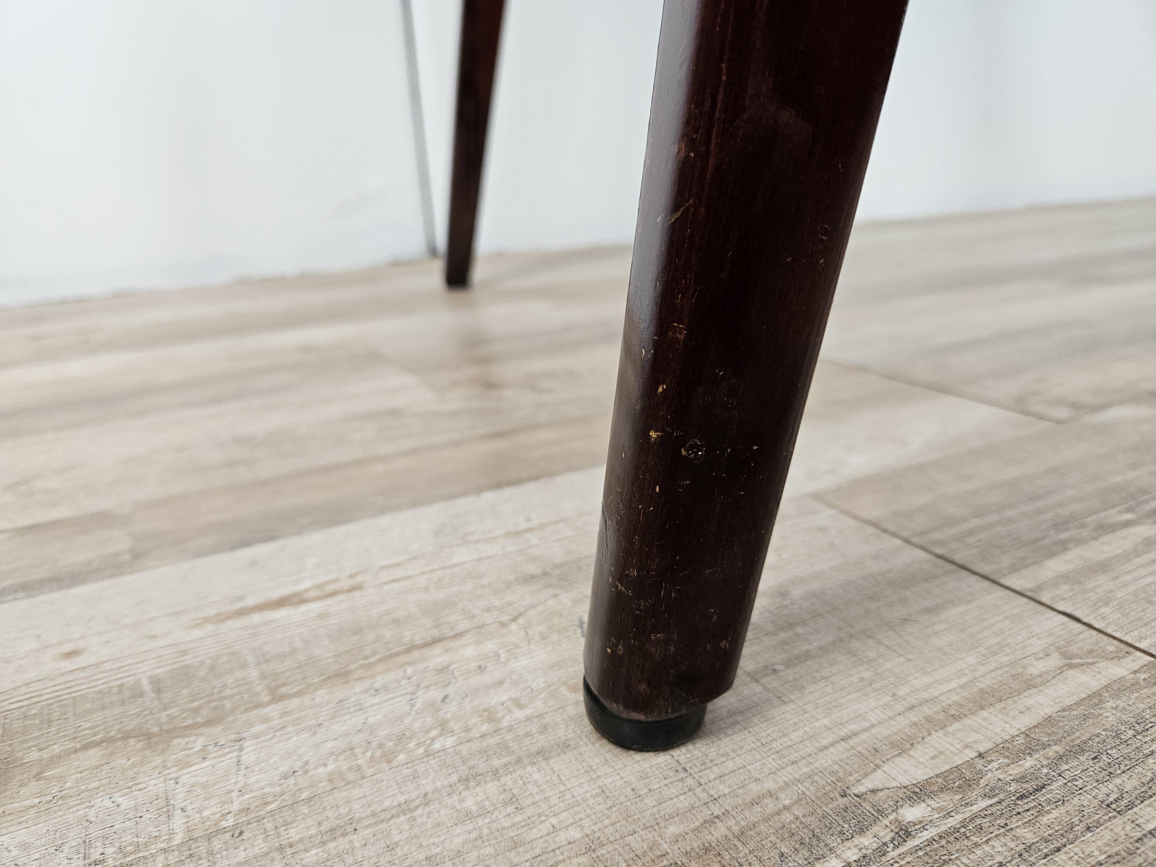 Table de salle à manger vintage en bois de rose stratifié en vente 10