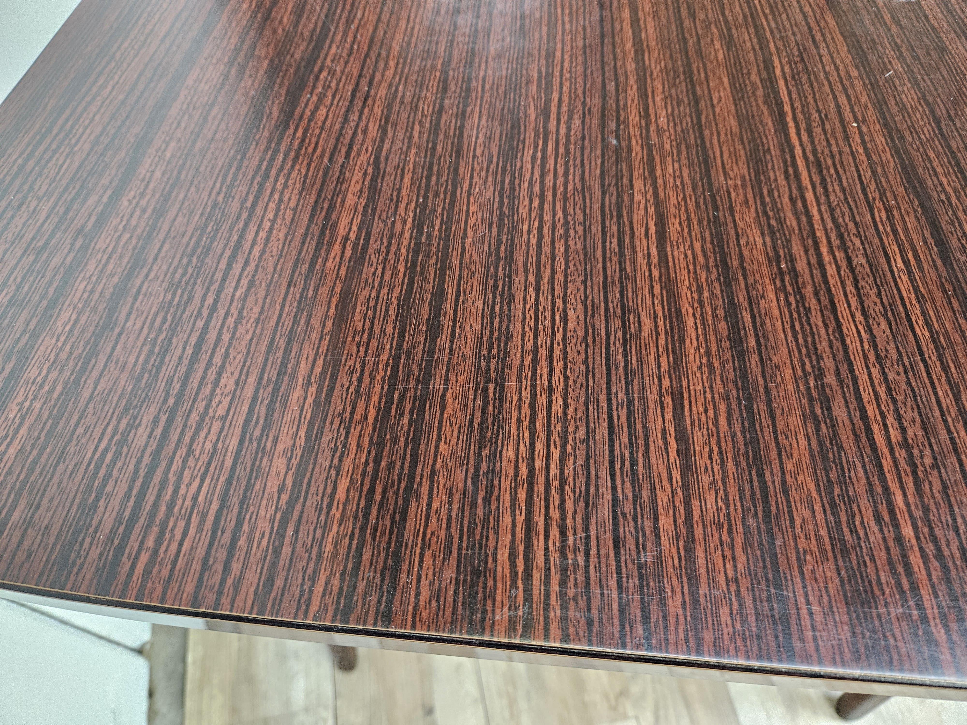Stratifié Table de salle à manger vintage en bois de rose stratifié en vente