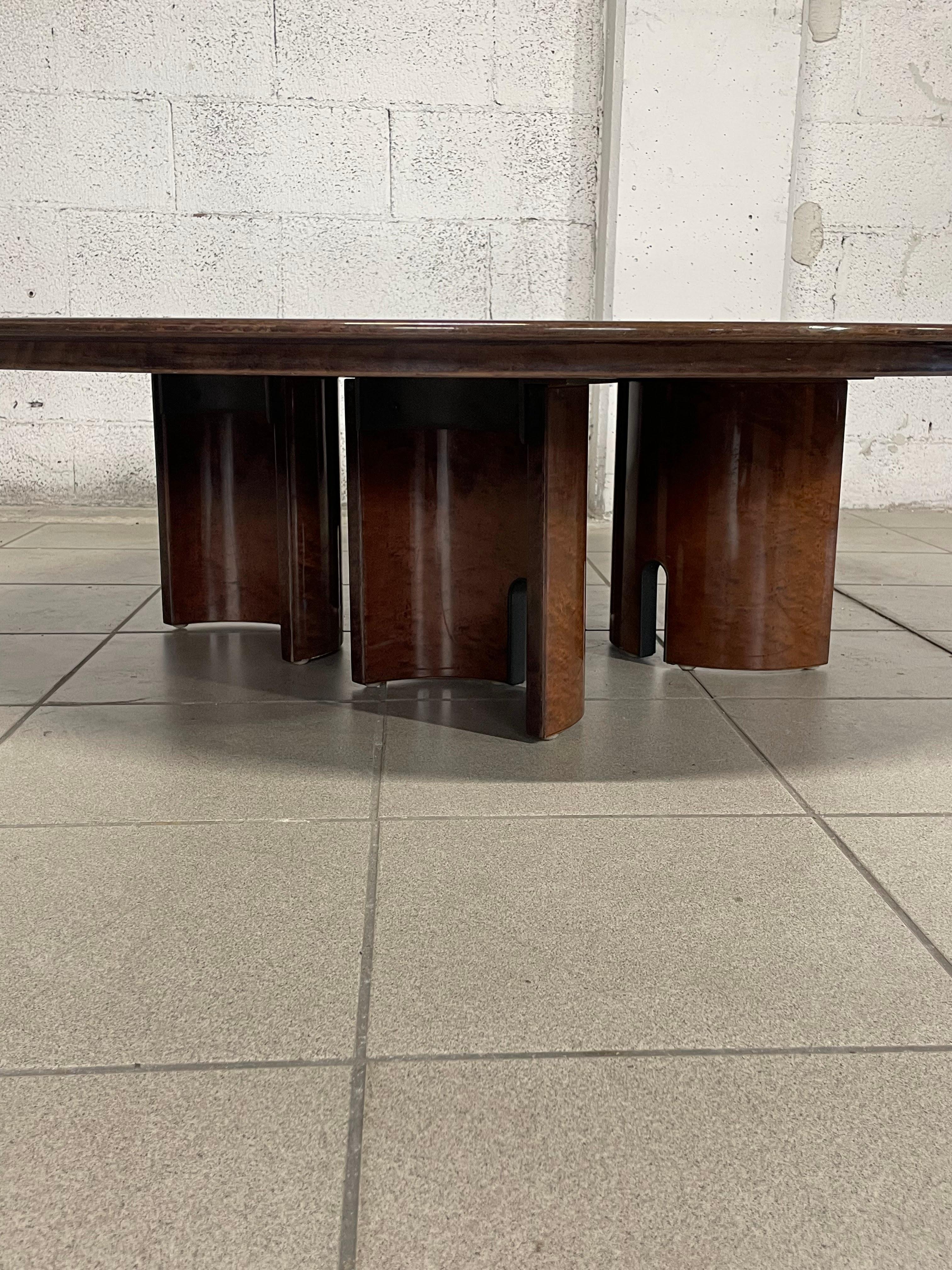 1980s living room table by Giovanni Offredi for Saporiti Italia 3