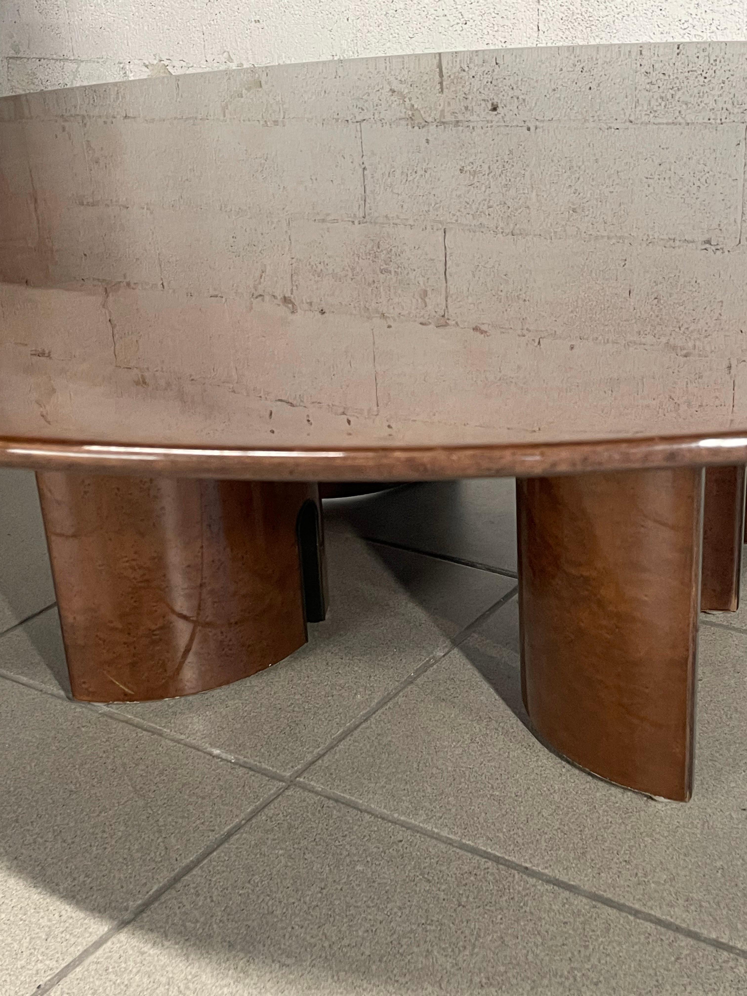 1980s living room table by Giovanni Offredi for Saporiti Italia 10