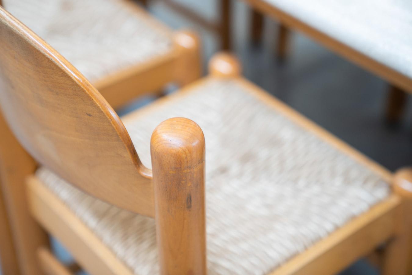 Hank Lowenstein Padova vintage table and 6 chairs, from the 1970s For Sale 8