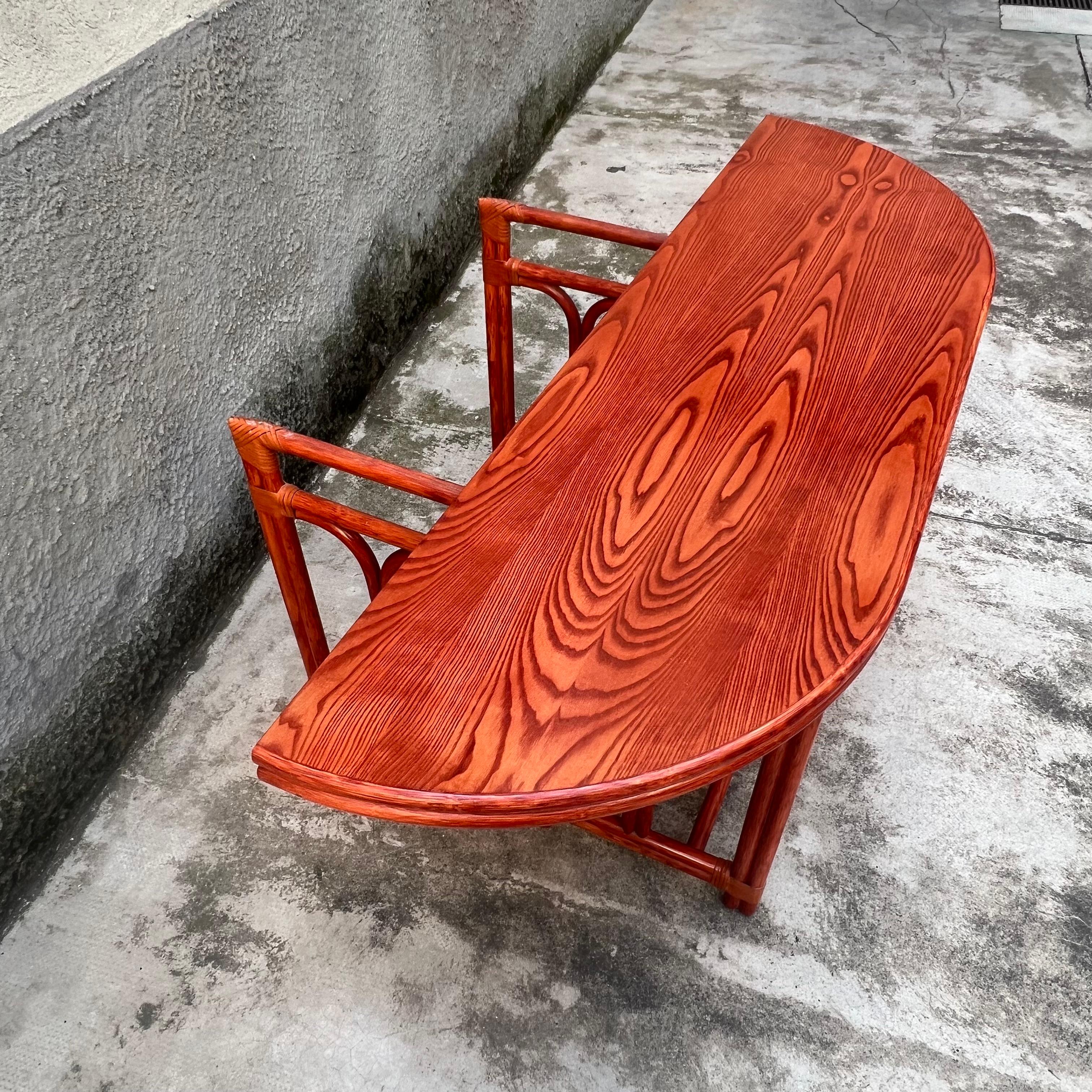 20th Century Tavolo e Scrittoio con Sedia di Maugrion per Roche Bobois - Francia - Anni '80
