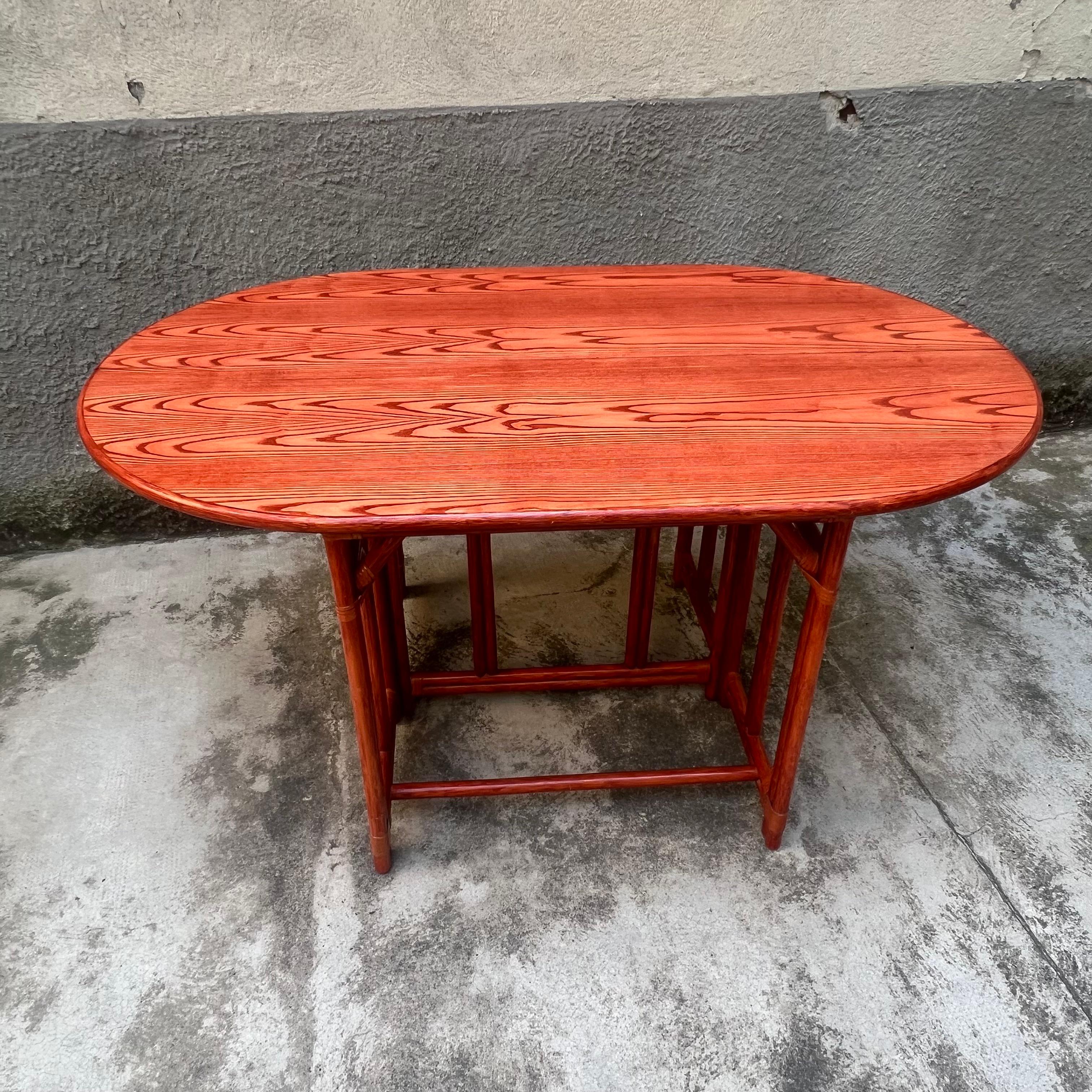 Leather Tavolo e Scrittoio con Sedia di Maugrion per Roche Bobois - Francia - Anni '80