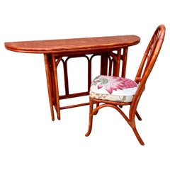Table et bureau avec chaise par Maugrion pour Roche Bobois - France - années 1980