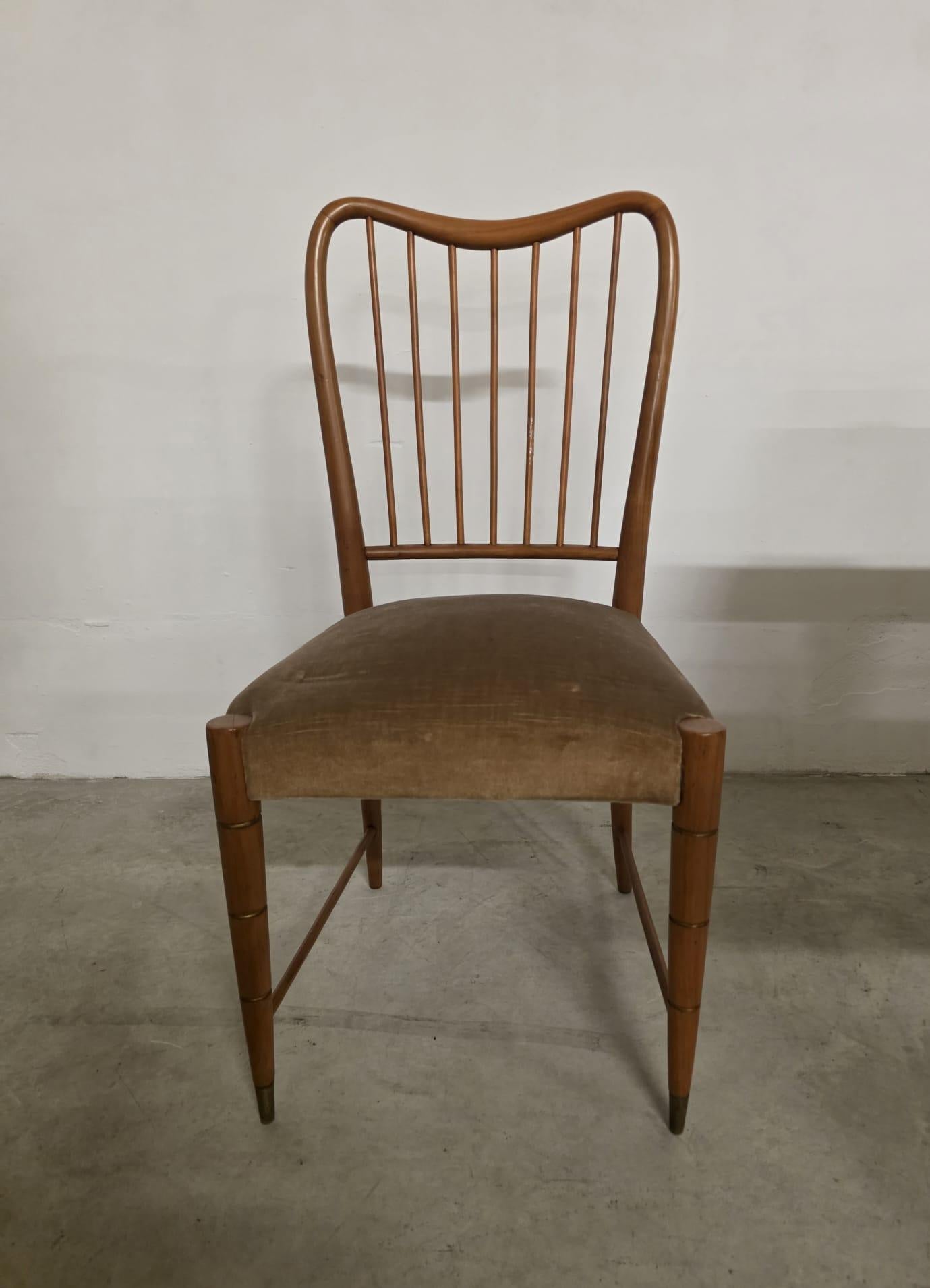 Tavolo e sedie di Pierluigi Colli per Framar, 1950 en venta 5