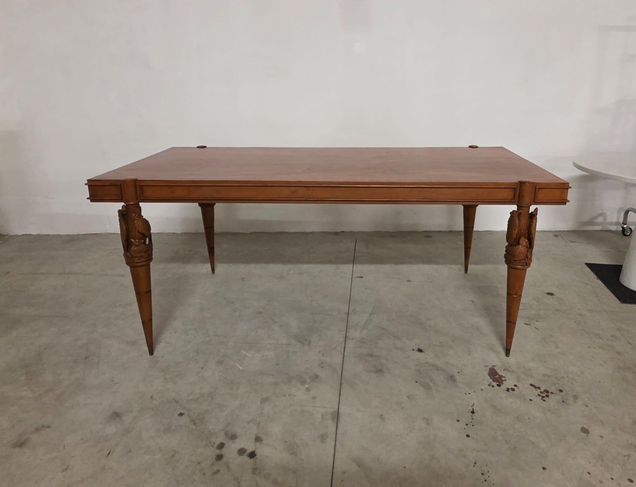 Tavolo e sedie di Pierluigi Colli per Framar, 1950 en Excelente estado para la venta en Torino, IT