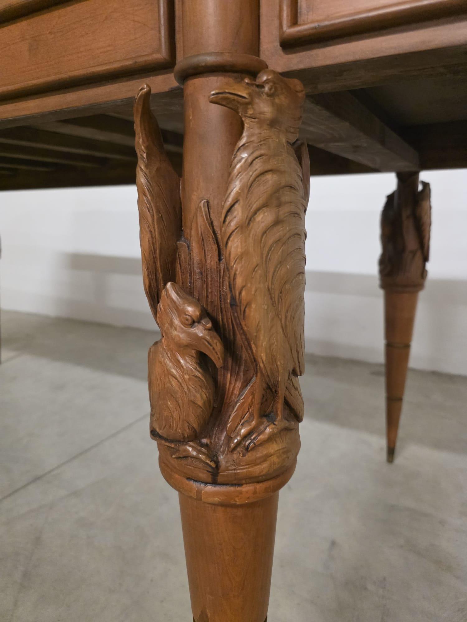 Tavolo e sedie di Pierluigi Colli per Framar, 1950 Madera en venta