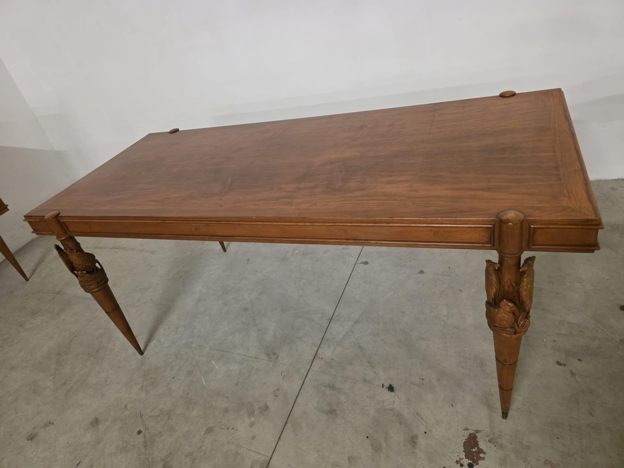 Tavolo e sedie di Pierluigi Colli per Framar, 1950 en venta 2