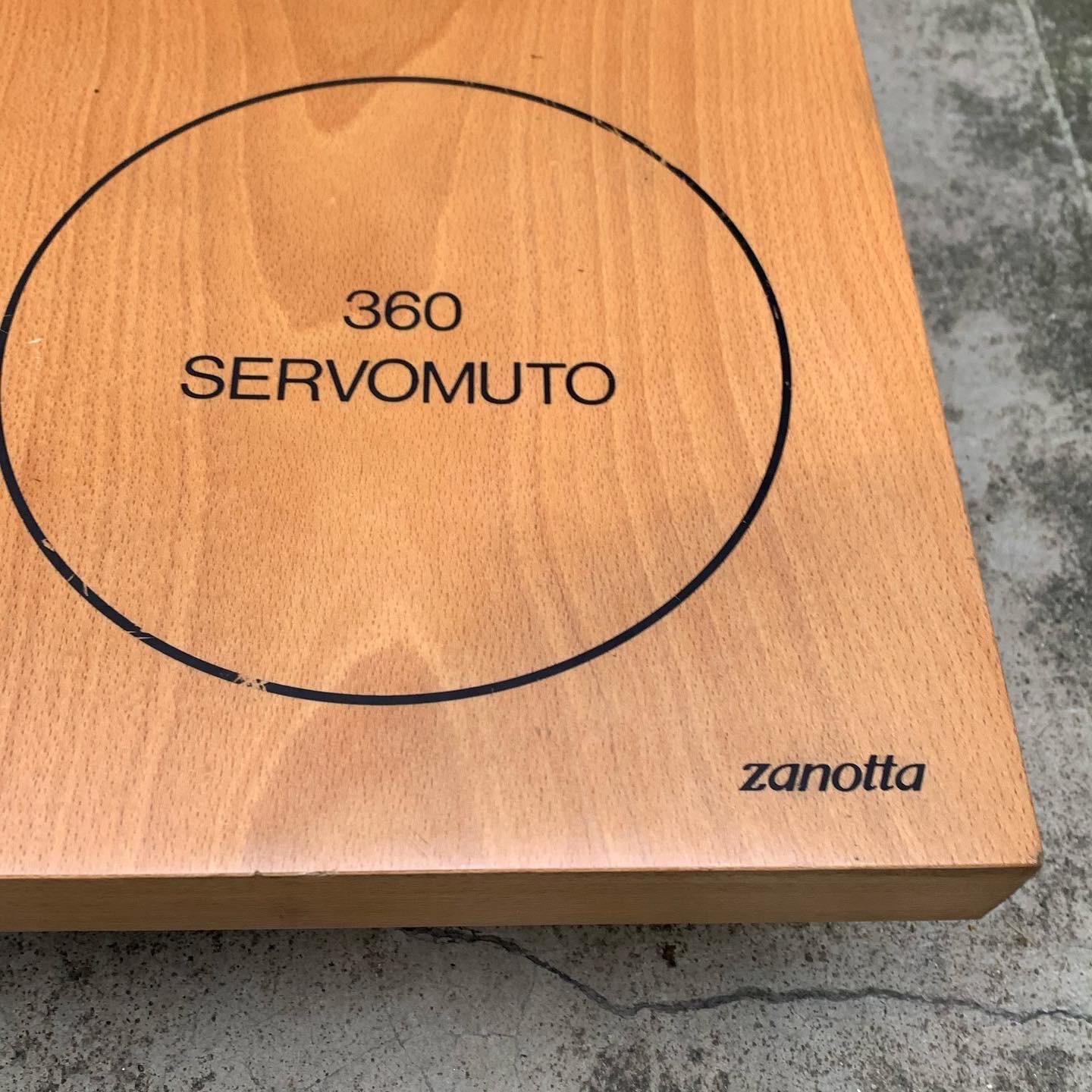 Late 20th Century Display table for the Servi series by Zanotta, 1990s For Sale