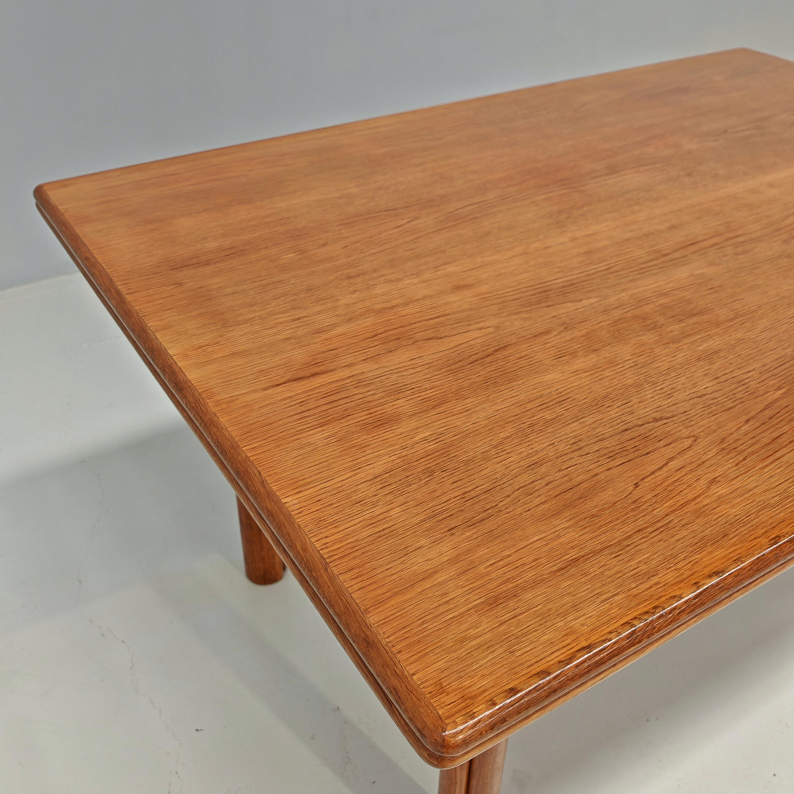 Nibay extendable table in oak by Tobia & Afra Scarpa for Gavina, 1960s For Sale 2