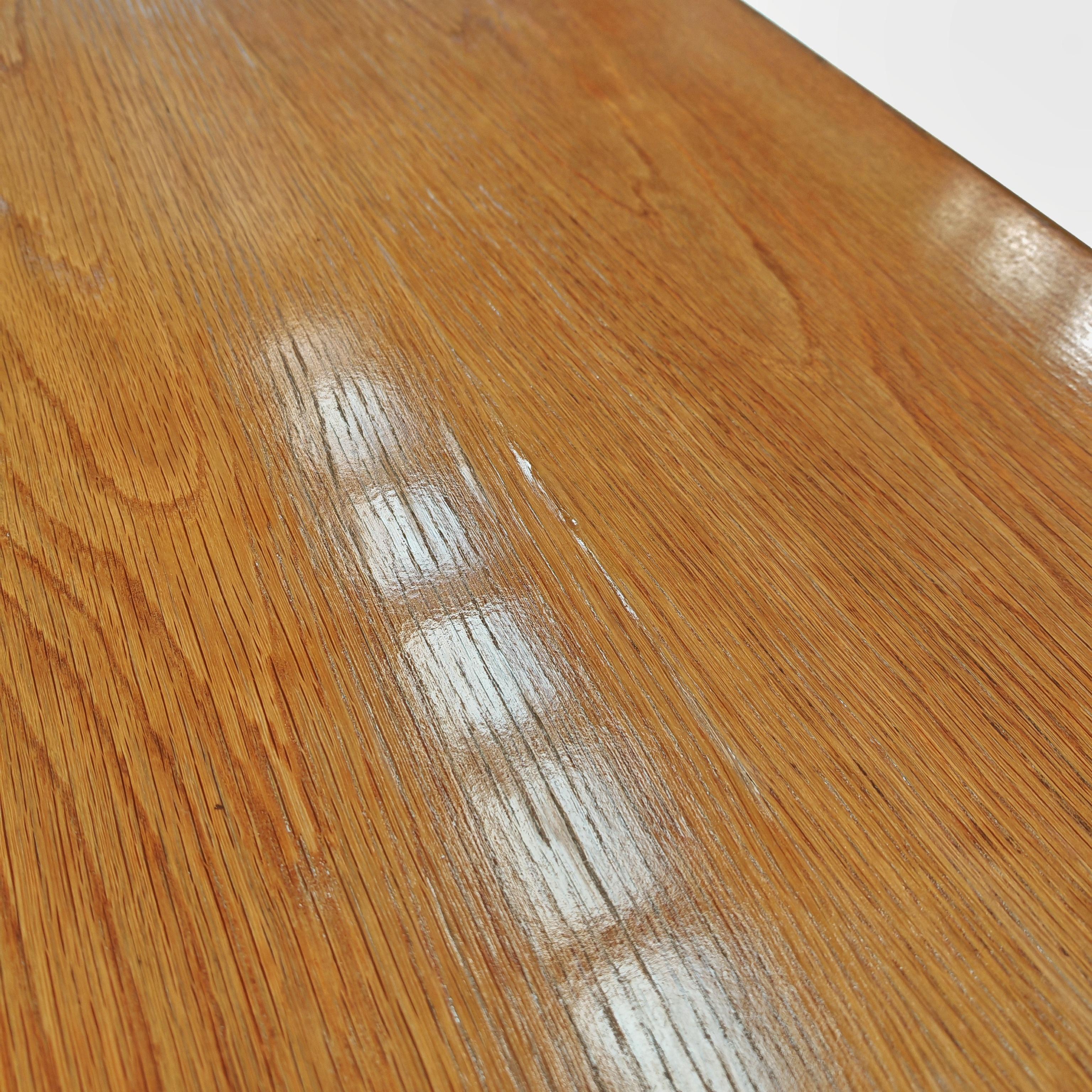 Nibay extendable table in oak by Tobia & Afra Scarpa for Gavina, 1960s For Sale 6