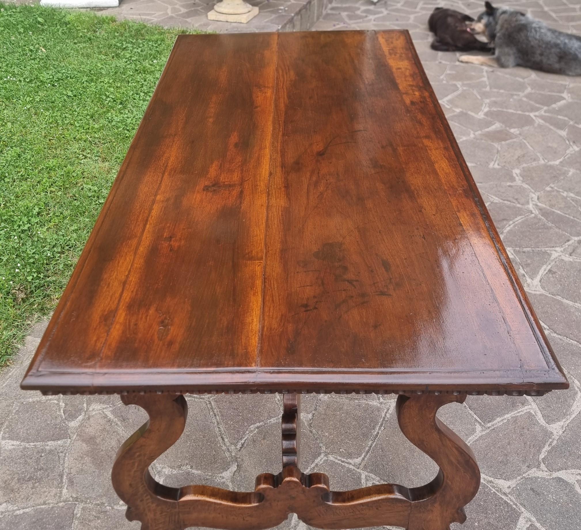19th Century Walnut fratino table 800 grand class For Sale