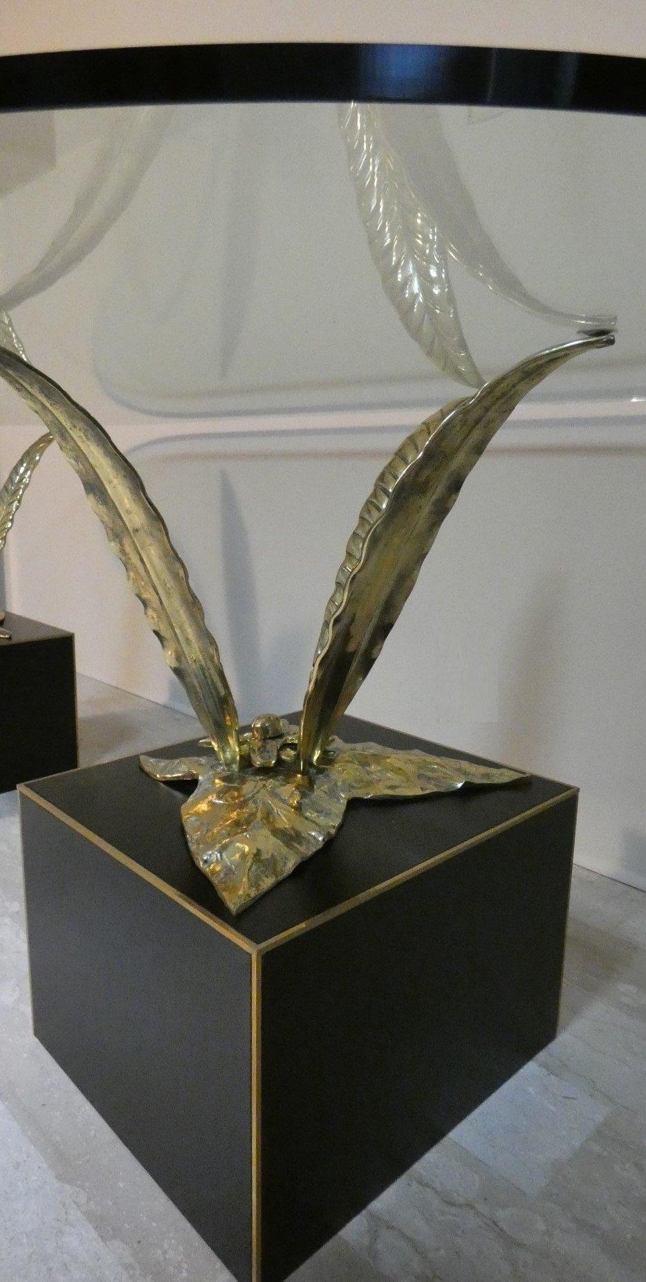 Table en bronze, laiton et cristal par Gianni Versace pour Versace Home en vente 9