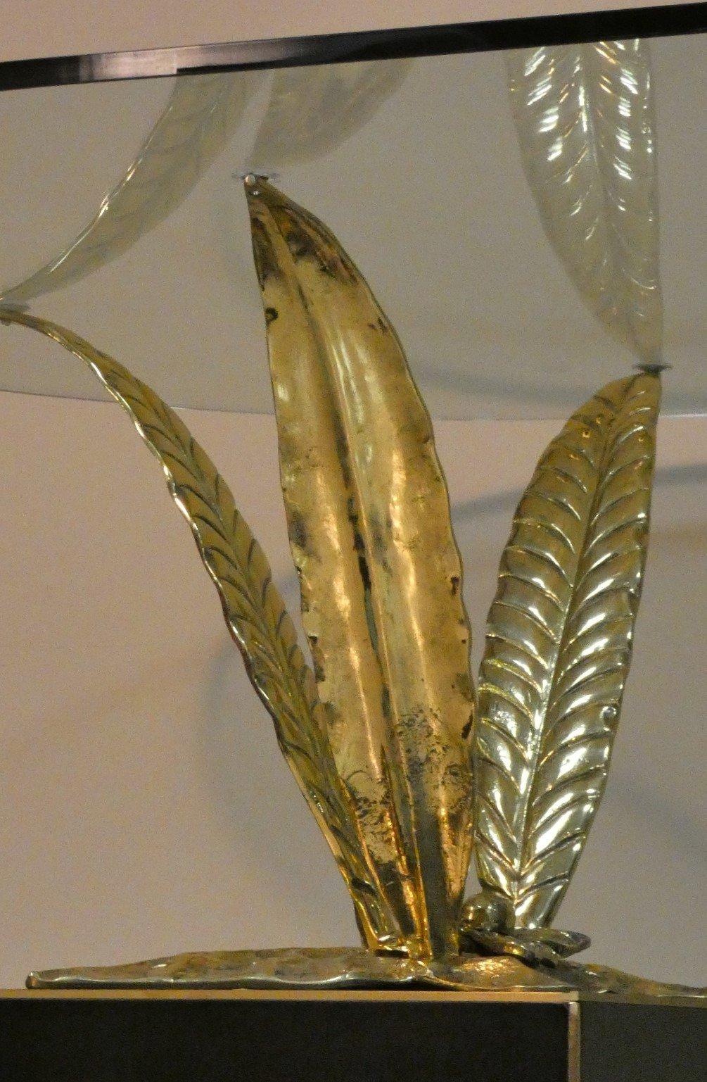 Table en bronze, laiton et cristal par Gianni Versace pour Versace Home en vente 12