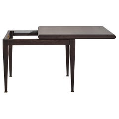 Aufklappbarer Holztisch, hergestellt in Italien in den frühen 2000er Jahren