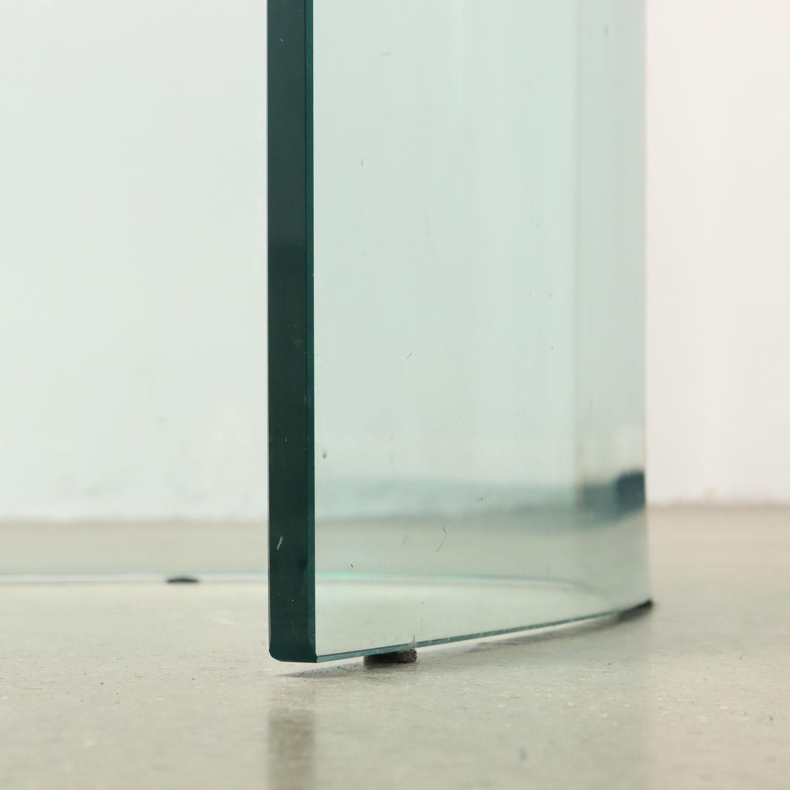 Fiam 80s Oval Glass Table 5