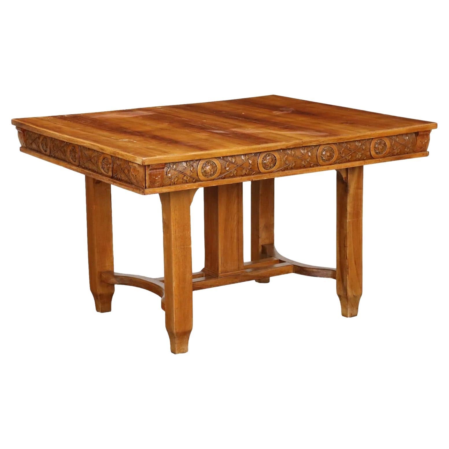 Mesa italiana Art Nouveau finales del siglo XIX