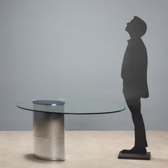 Tavolo 'Lunario' di Cini Boeri per Knoll 1970-1980