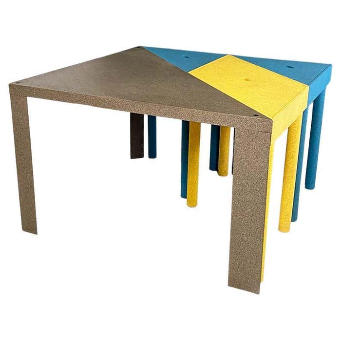 Italian modern Tangram modular table by Massimo Morozzi for Cassina ...