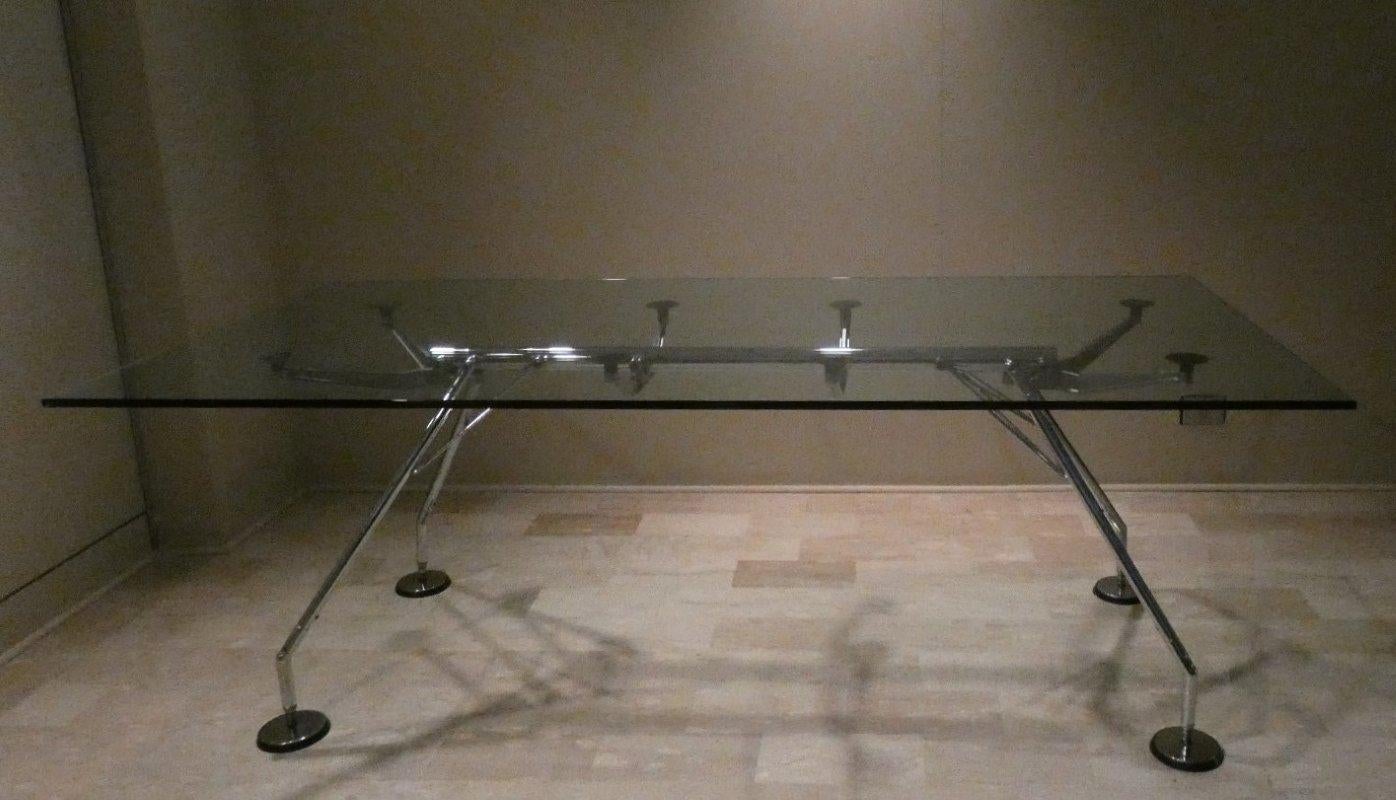 Tavolo Nomos di Norman Foster per Tecno, anni '80 in vendita 2