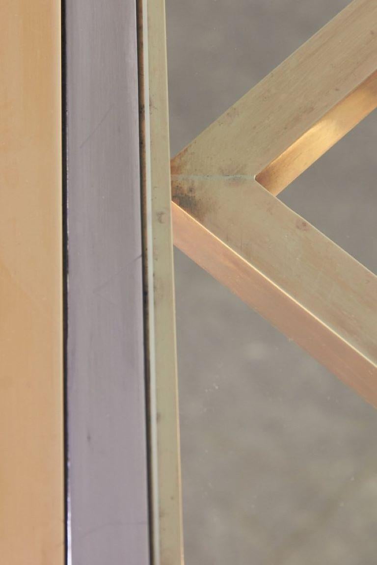 Table octogonale en laiton par Renato Zevi, 1970 en vente 12