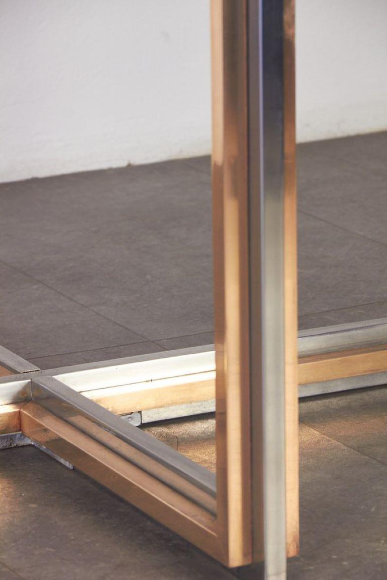 Table octogonale en laiton par Renato Zevi, 1970 en vente 14