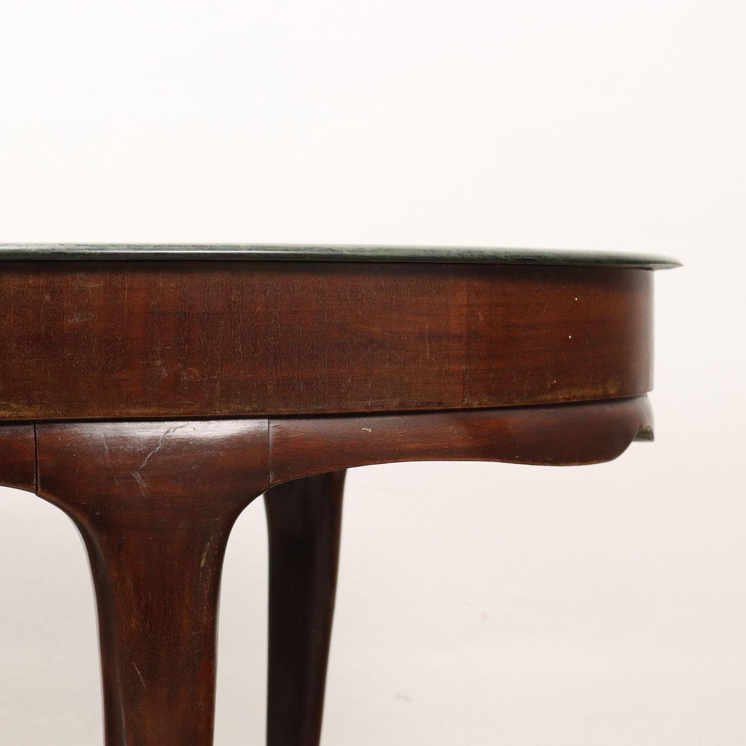Italian Oval table 1950s For Sale