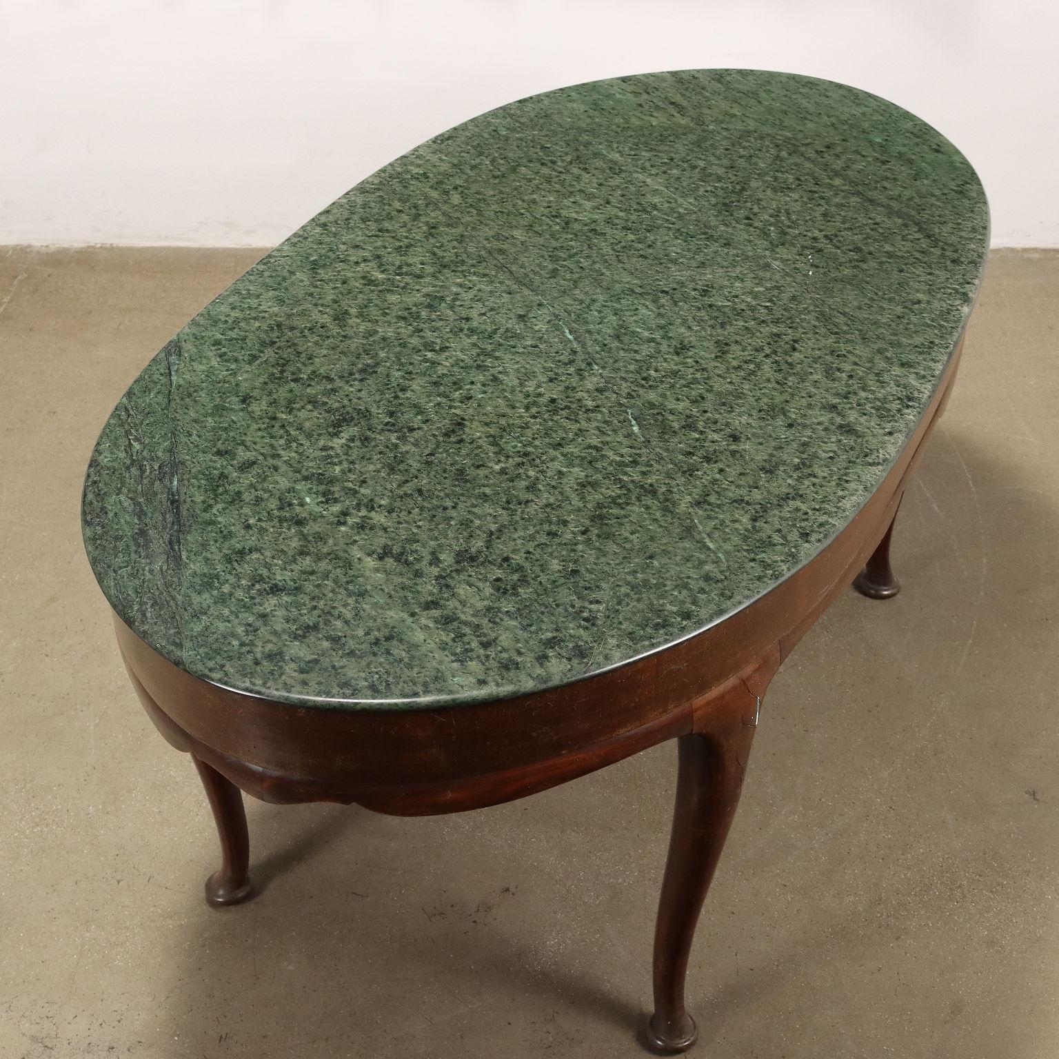 Oval table 1950s In Good Condition For Sale In Milano, IT