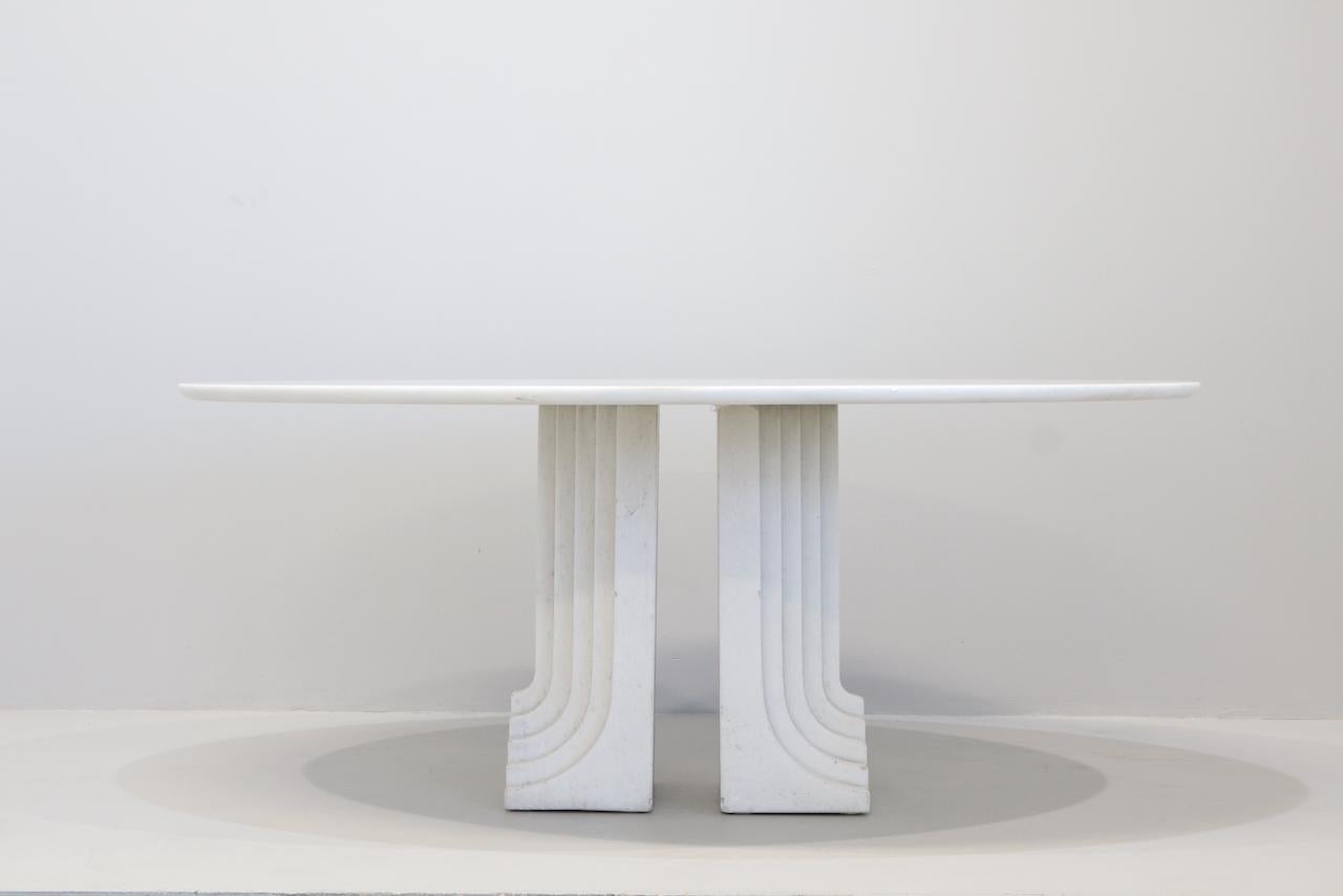 Mid-Century Modern Table ovale 