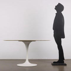 Tavolo Ovale 'Tulip' di Eero Saarinen per Knoll Anni 70-80