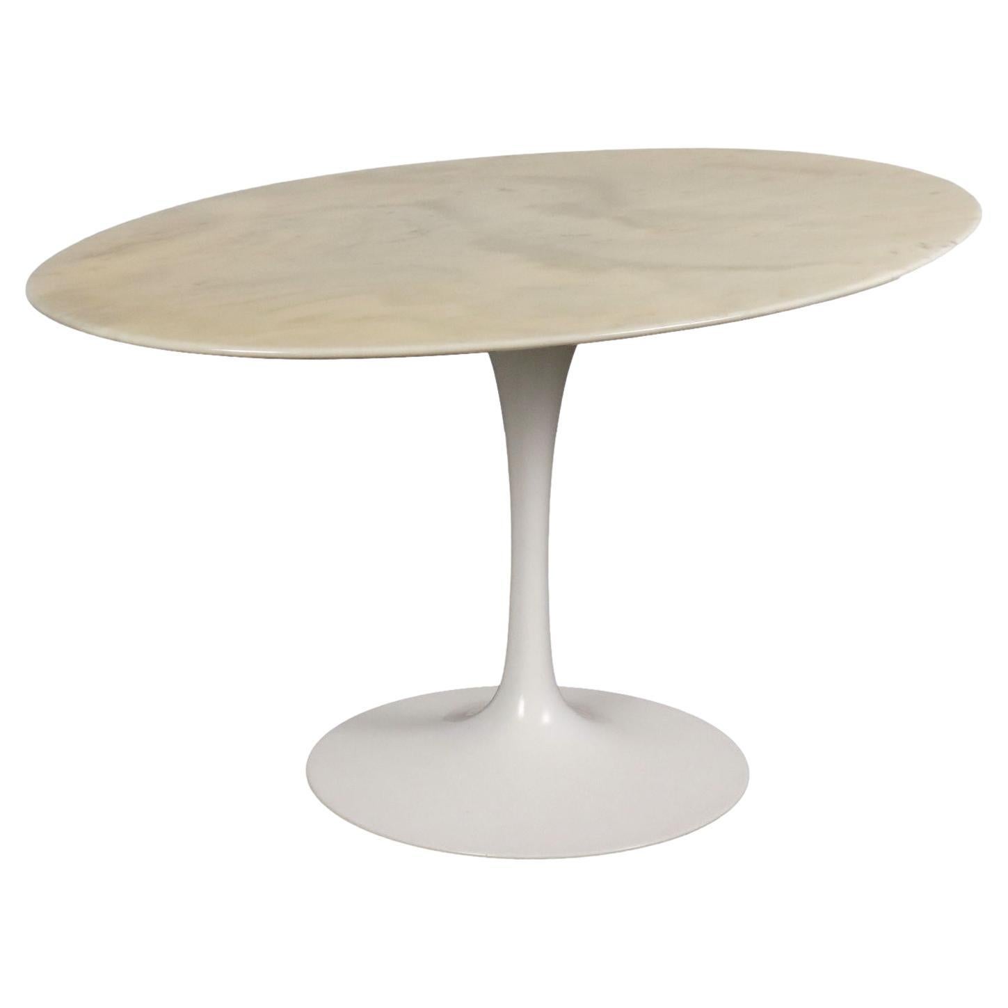 Ovaler "Tulip"-Tisch von Eero Saarinen für Knoll 1970-80er Jahre