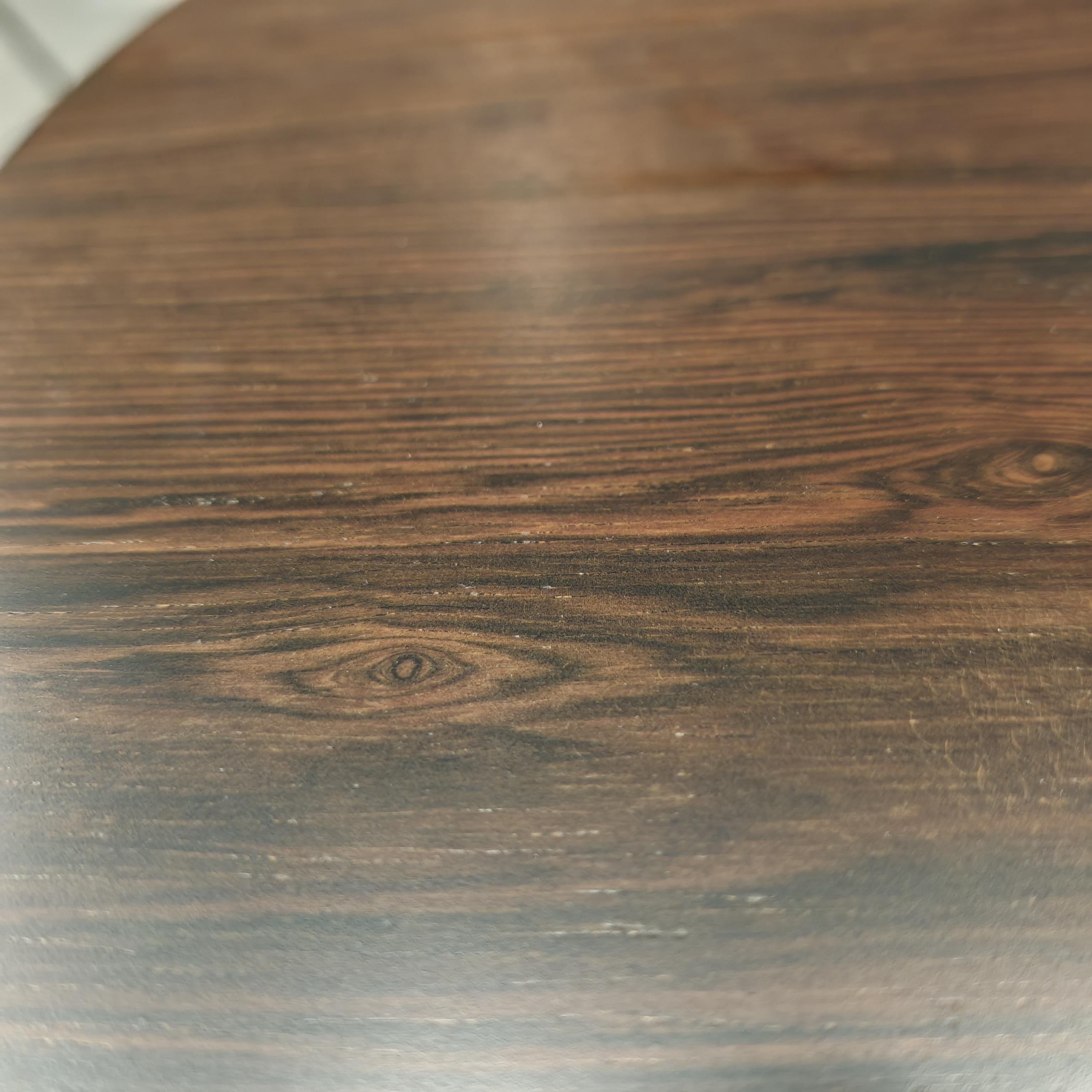 Table à plateau en bois et base en métal par George Nelson pour Herman Miller 1960s en vente 8