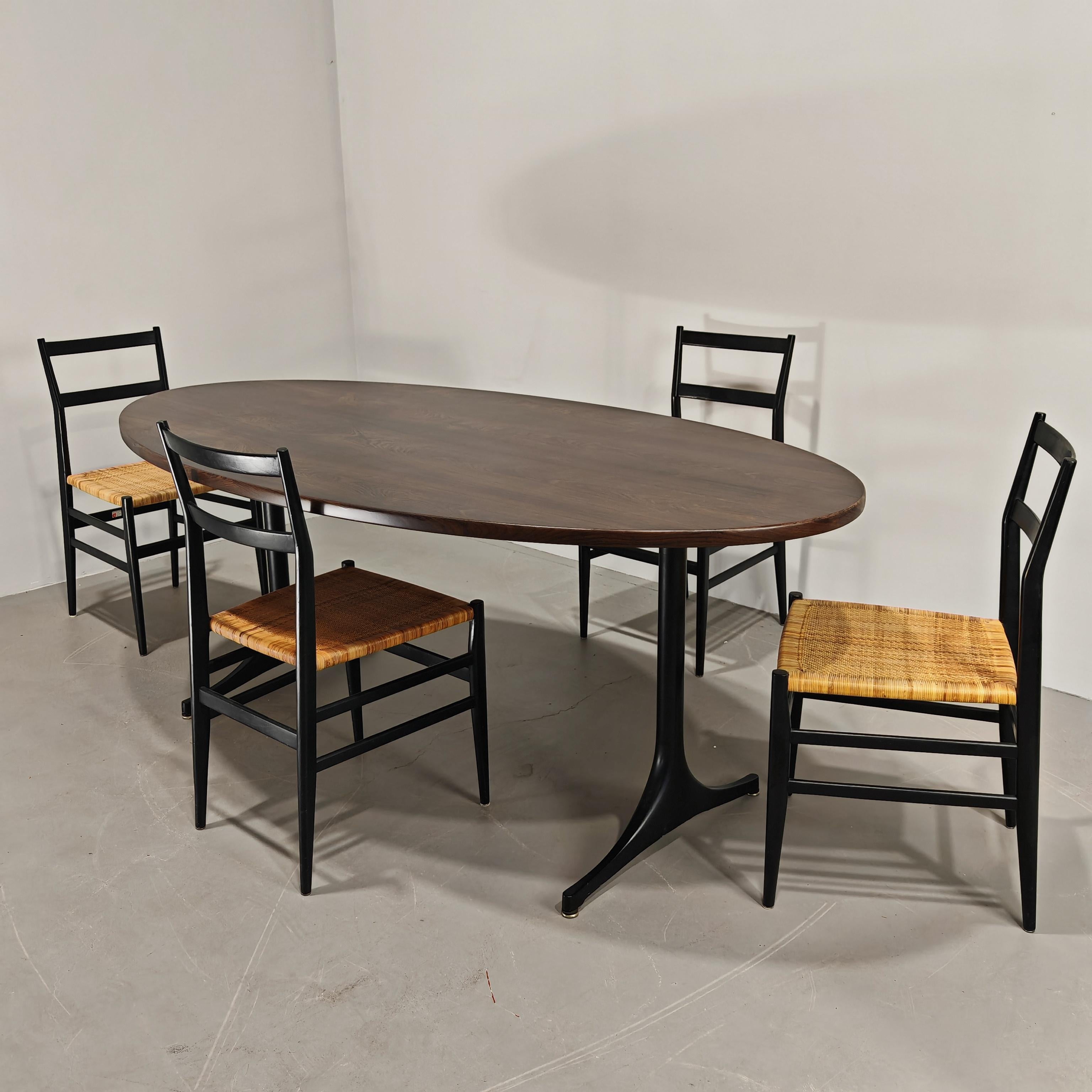 Table à plateau en bois et base en métal par George Nelson pour Herman Miller 1960s en vente 11