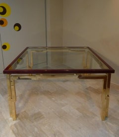 Quadratischer Tisch „Lacor/TA“ von Fabrizio Smania für Studio Smania Interni, 1970er Jahre