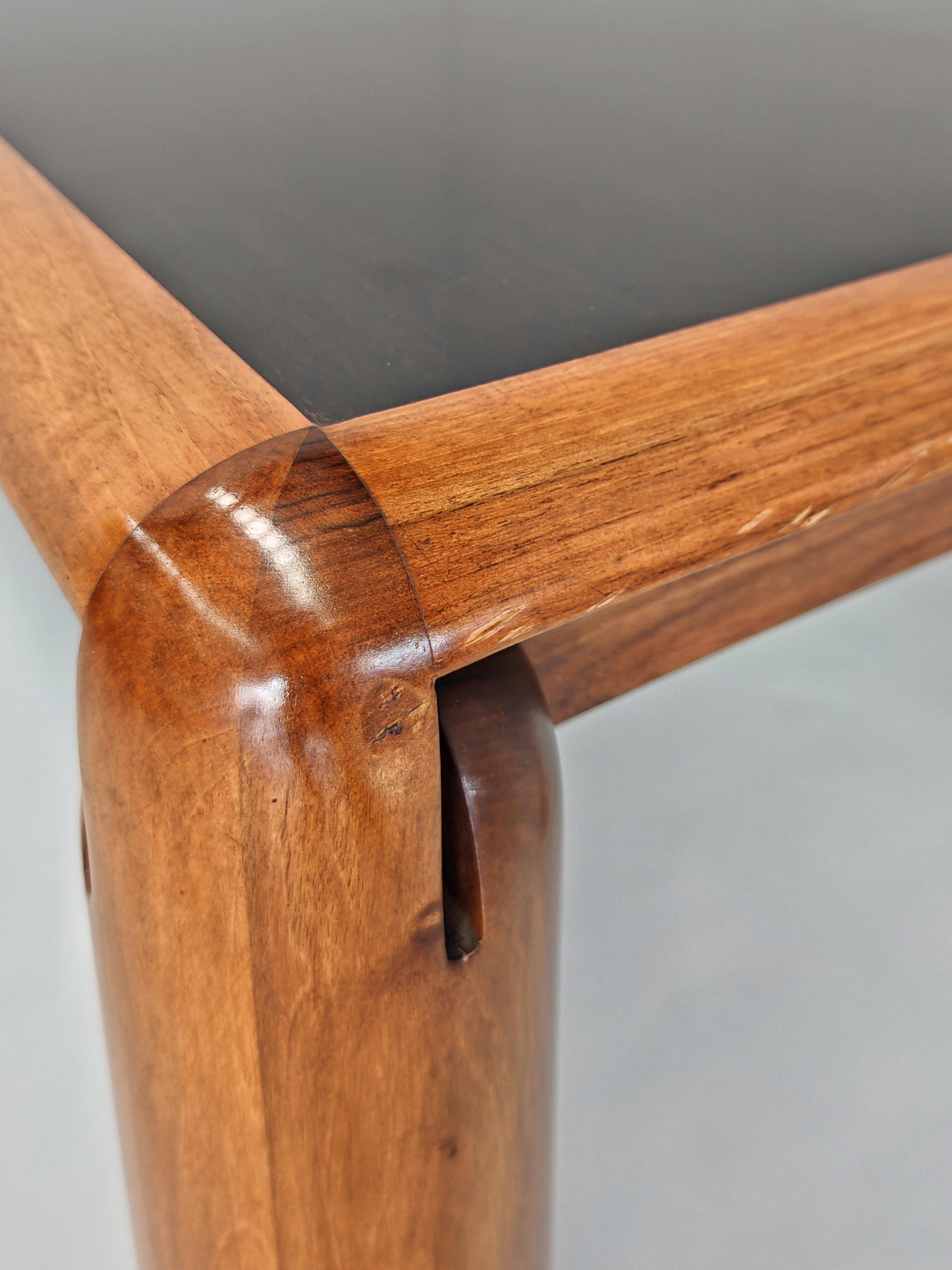Wood Italian design rectangular table  
