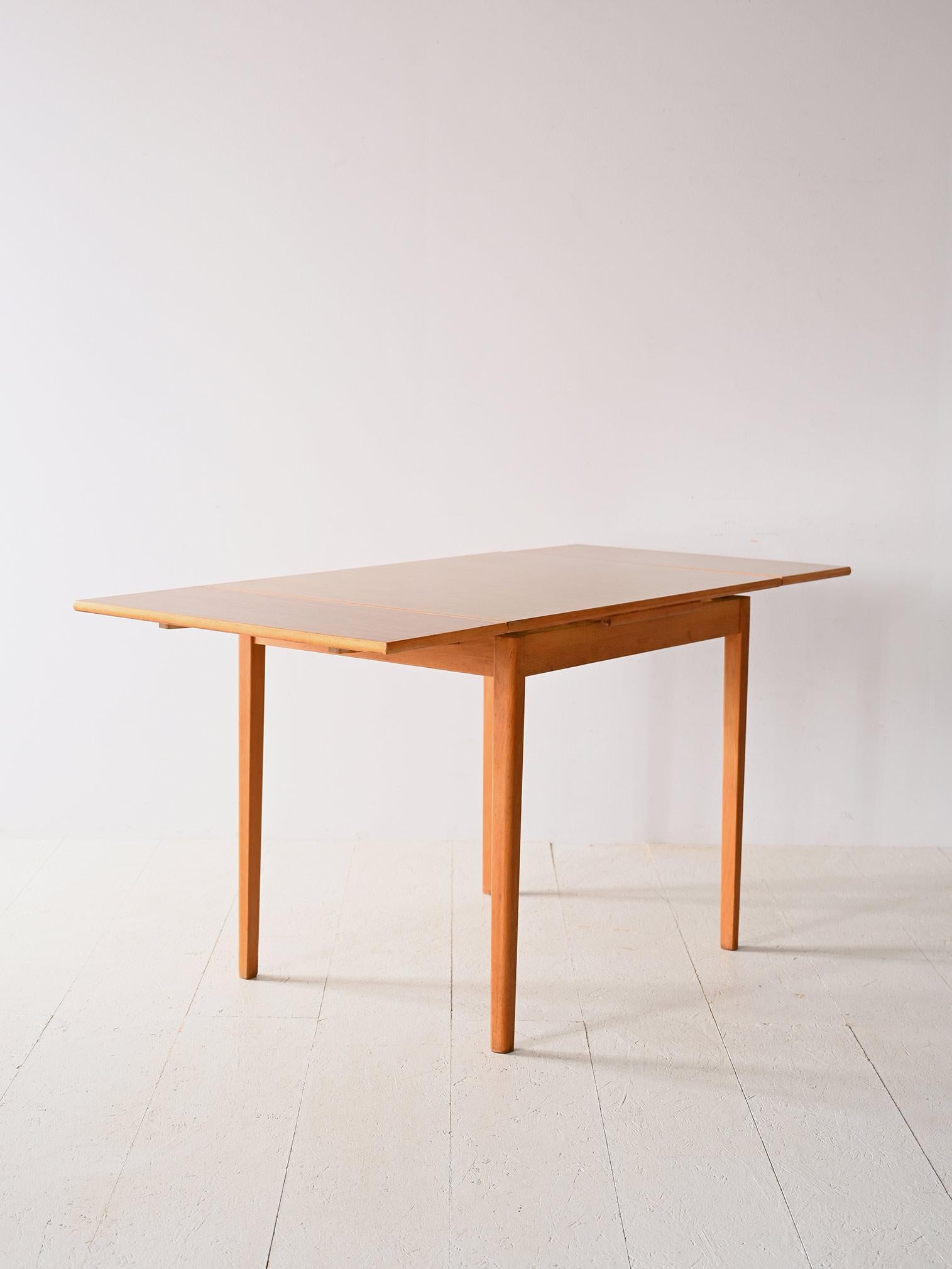 Scandinavian Vintage formica rectangular table For Sale