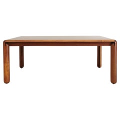 Rectangular table in walnut wood mod. 781 V. Magistretti for Cassina 1967