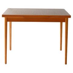 Scandinavian teak and formica rectangular table