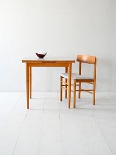 Tavolo scandinavo allungabile in formica di Edsbyverken