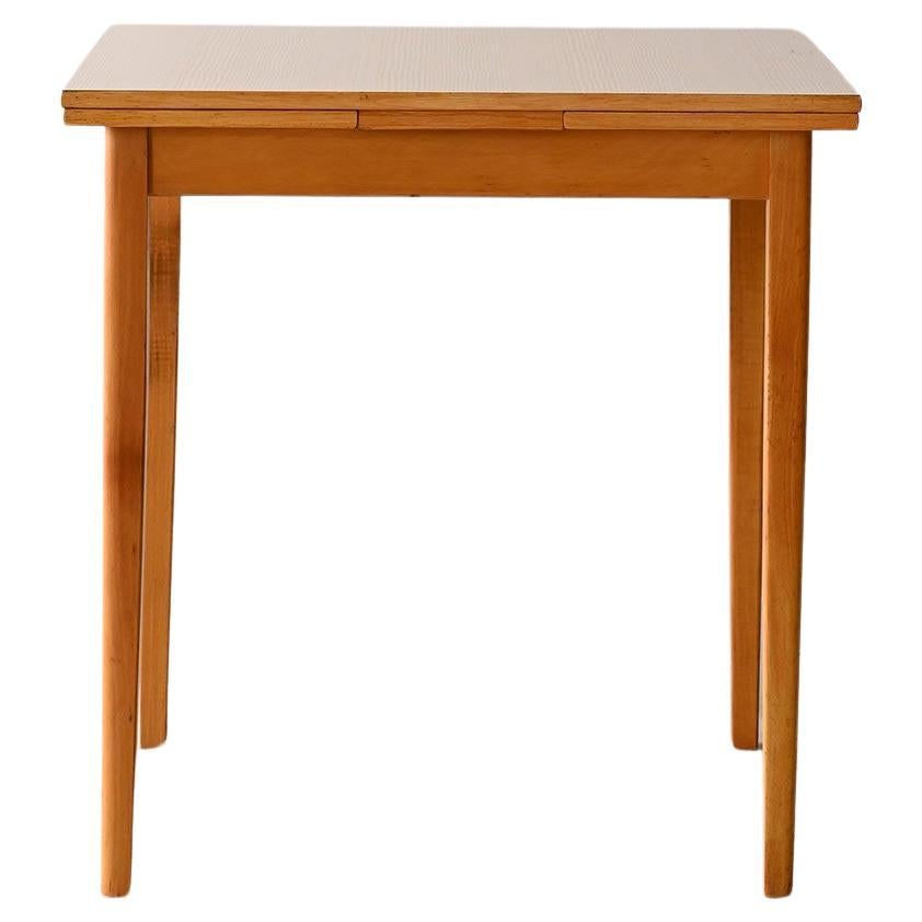 Scandinavian extendable formica table For Sale