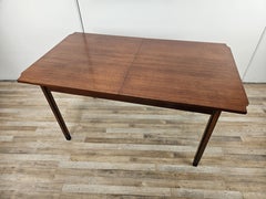 Table à rallonge scandinave en teck des années 1970